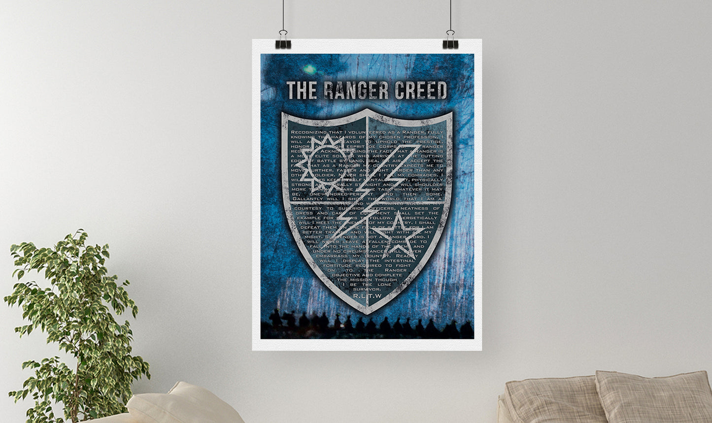 The Ranger DUI Creed Canvas
