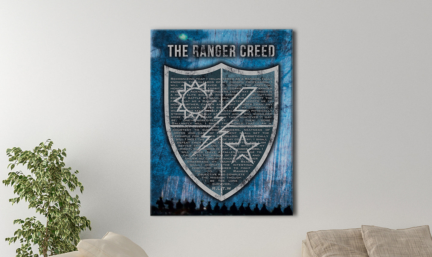 The Ranger DUI Creed Canvas